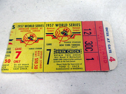 image 53 of an incredible sports memorabilia collections with world series programs and tickets