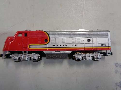image of an N-gauge train collection 9
