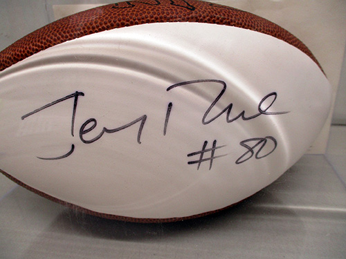 image of Jerry Rice autographed football