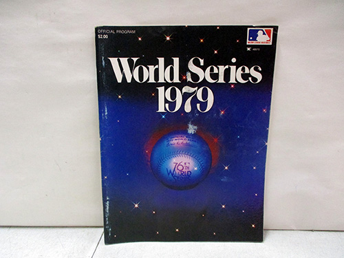 image of 1979 World Series Official Program