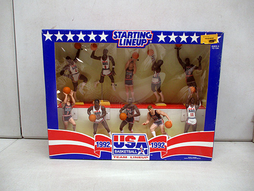 image of 1992 USA Basketball Starting Lineup Figures