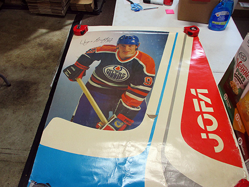 image of Wayne Gretzky Jofa Hockey Poster