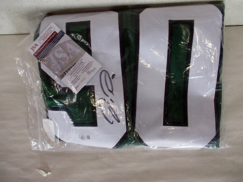 image of Autographed Jordan Davis Eagles Football Jersey with JSA COA