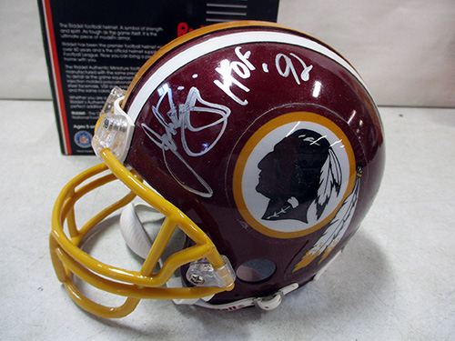 image of John Riggins Signed Washington Football Helmet