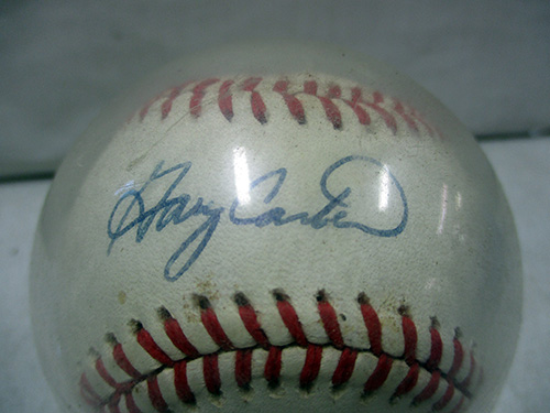 image of Gary Carter Autographed Baseball