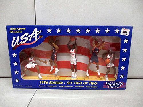 image of 1996 Edition Starting Lineup NBA Figurine Set