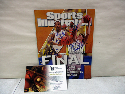 image of Sports Illustrated Final Four 2003 Signed Edition