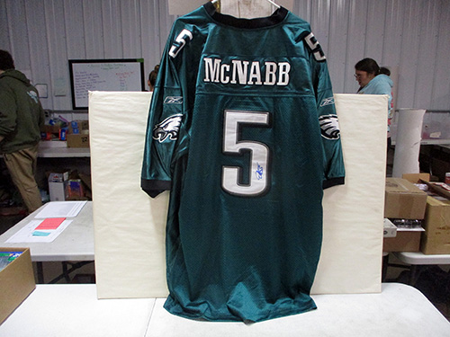 image of Donovan McNabb Philadelphia Eagles autographed Jersey