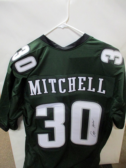 image of Quionn Mitchell autographed Philadelphia Eagles Jersey