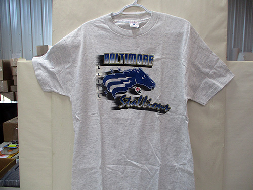 image of Baltimore Stallions Graphic T-Shirt in Gray