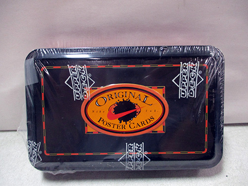 image of Upper Deck Original Poster Cards Sealed Tin