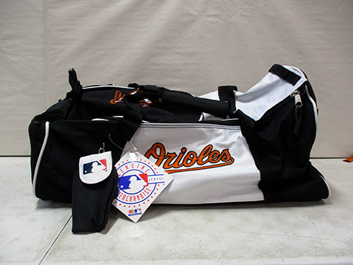 image of Baltimore Orioles MLB Duffel Bag With Tags