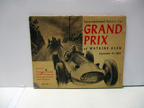 image of 1950 Grand Prix of Watkins Glen Program