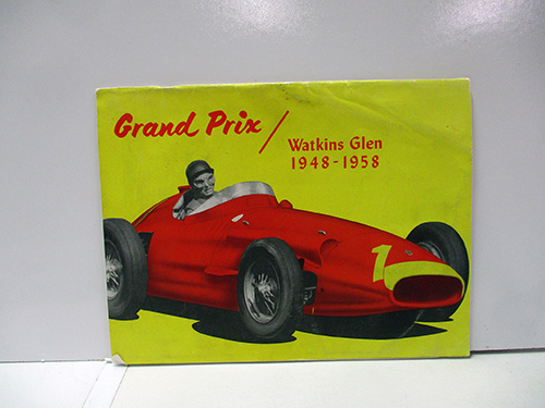 image of Grand Prix Watkins Glen 1948-1958 Program Booklet