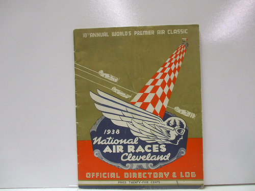image of 1938 National Air Races Official Directory & Log
