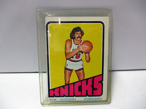 image of 1972-73 Topps Phil Jackson rookie New York Knicks Basketball Card