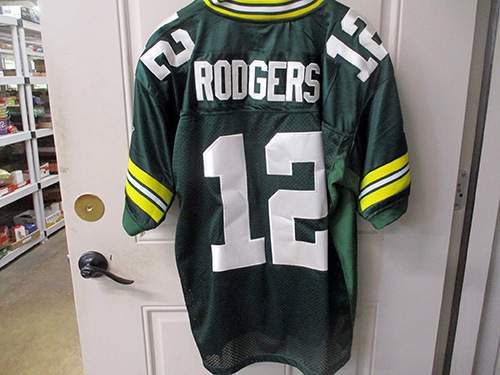 image of Aaron Rodgers Green Bay Packers jersey