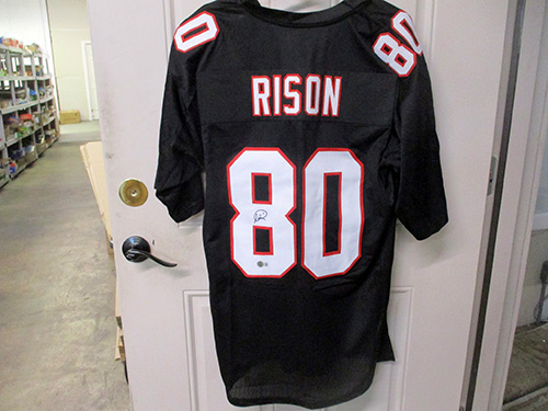 image of Andre Rison Autographed Football Jersey