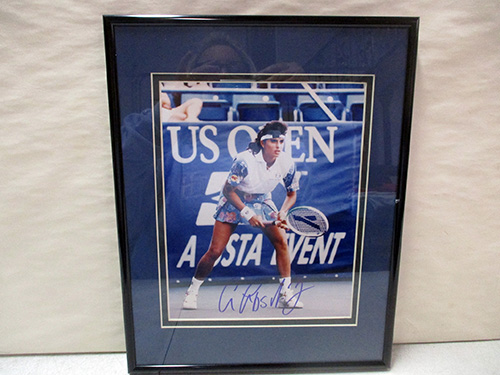image of Jennifer Capriati Framed Photo of a Tennis Player with Autograph