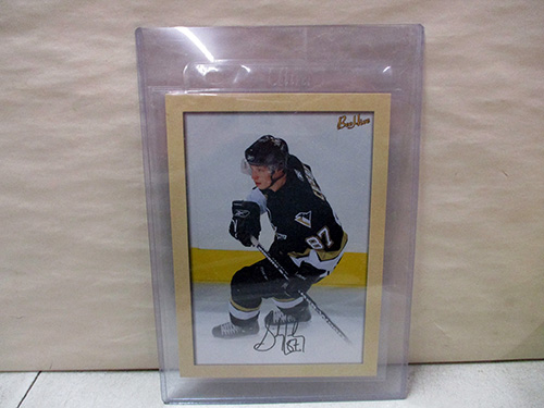 image of Bee Hive Sidney Crosby rookie card