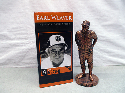 image of Earl Weaver Replica Sculpture with Box