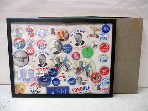 image of Collection of President Ford Campaign Buttons 1976