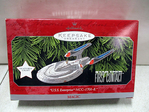 image of Hallmark Star Trek First Contact Ornament