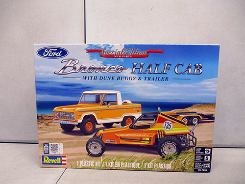 image of Revell Ford Bronco Half Cab Model Kit