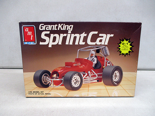 image of AMT Ertl Grant King Sprint Car Model Kit