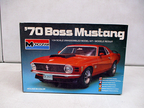 image of 1970 Boss Mustang Model Kit