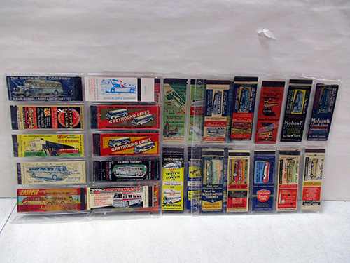 image of Bus Lines Matchbook Covers Collection