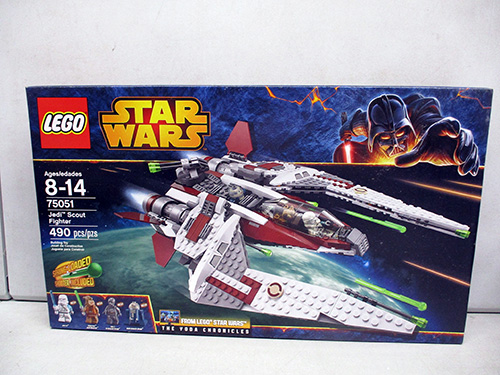 image of LEGO Star Wars Jedi Scout Fighter Set 75051