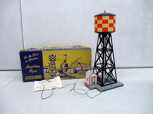 image of American Flyer Railroad Water Tower with Original Box