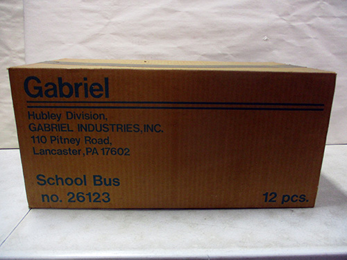 image of Gabriel School Bus unopened case