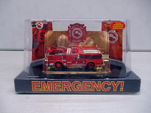 image of Code 3 Fire Engine Model