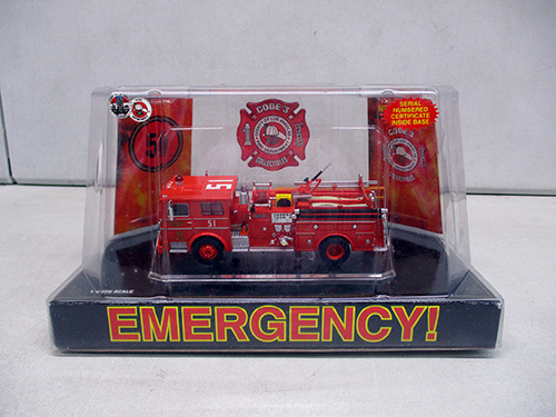 image of Code 3 Collectibles Fire Truck Model