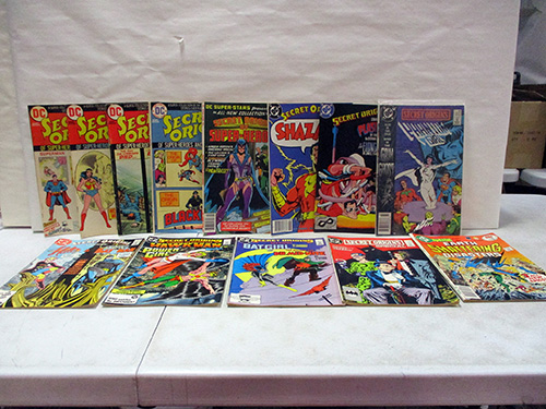 image of Collection of DC Comic Books - Secret Origins Series