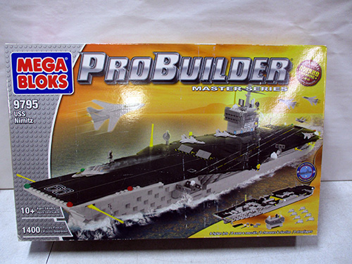 image of Mega Bloks ProBuilder USS Nimitz 9795