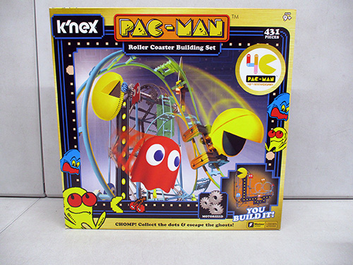 image of K'Nex Pac-Man Roller Coaster Set