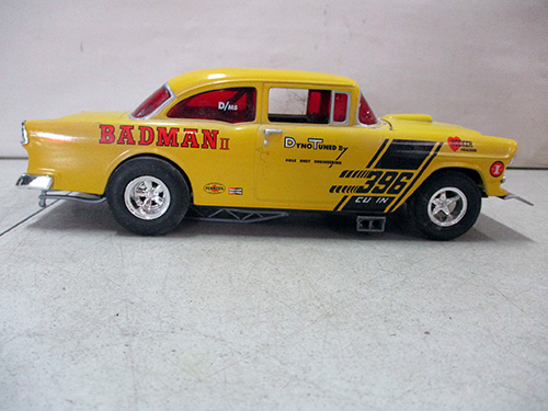 image of Yellow 'Badman II' Model Car