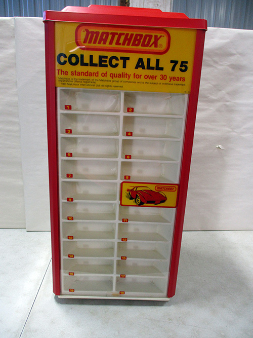 image of 1983 Matchbox Display Case