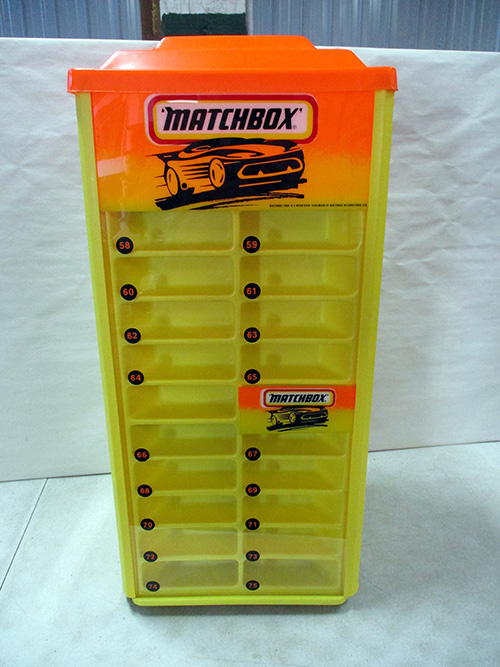 image of 1992 Matchbox Car Display Case