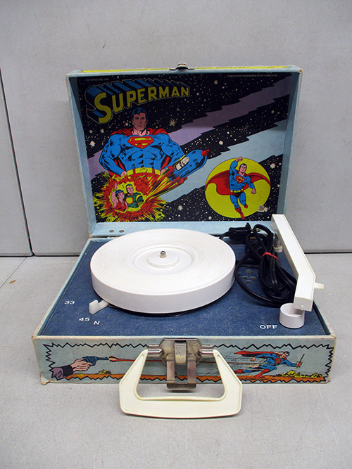 image of Superman Portable Record Player