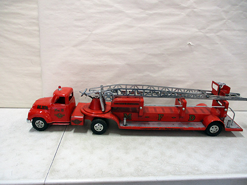 image of Tonka Metal Fire Truck Toy