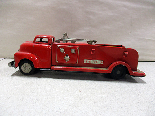 image of Red Toy Fire Truck