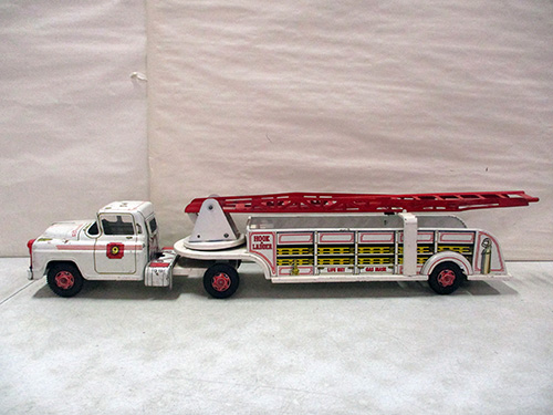 image of Marx Hook & Ladder Fire Truck