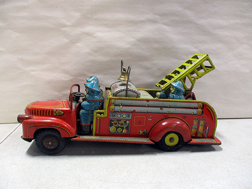 image of Tin Friction Fire Truck