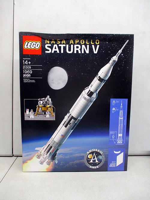 image of LEGO Ideas NASA Apollo Saturn V Set 21309