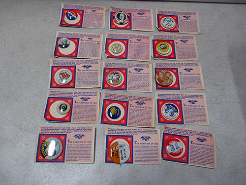 image of Presidential Campaign Button Set