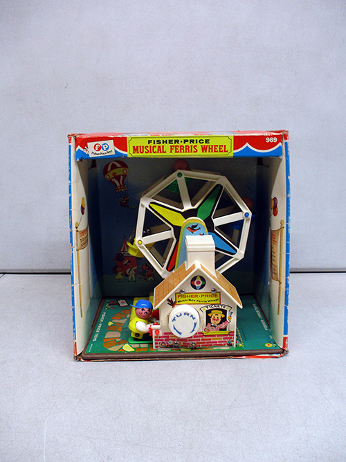 image of Fisher-Price Musical Ferris Wheel Toy